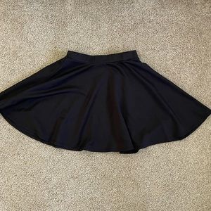 Black Circle Skirt
